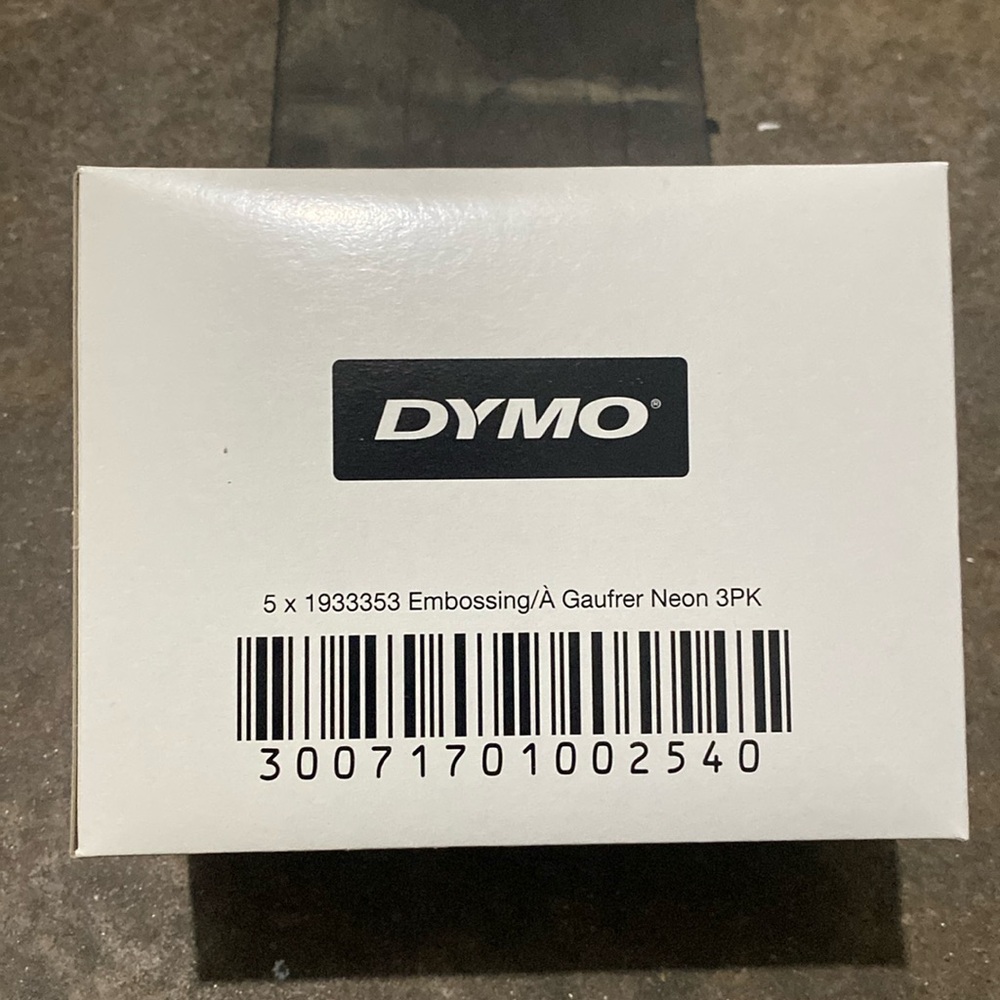 Dymo Neon Limited Edition Embossing Label Tape 3/8in X 9.8ft - 9mm X 3m - Picture 3 of 5